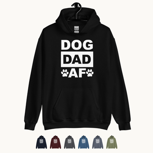 Dog Dad AF Unisex Hoodie
