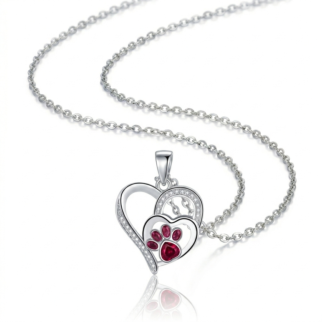 Cute Paw Print Necklace VIP