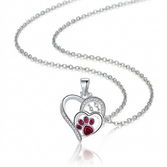 Cute Paw Print Necklace VIP