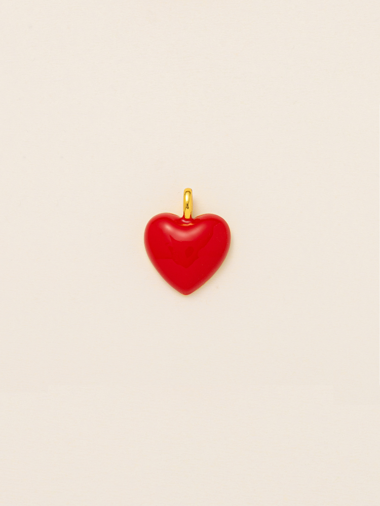 Waggy Heart Charm